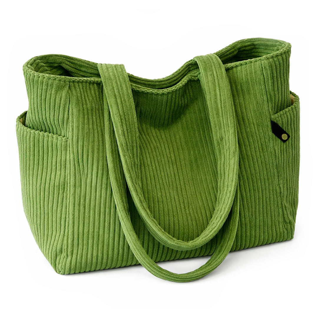 Cord Shopper Tasche mit Seitentaschen Jully