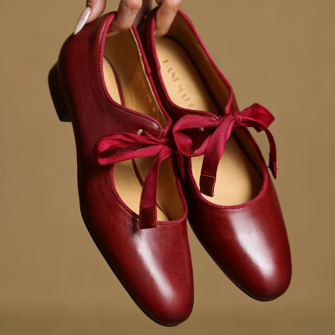 Damen Ballerinas mit Bellaria-Schleife Jully