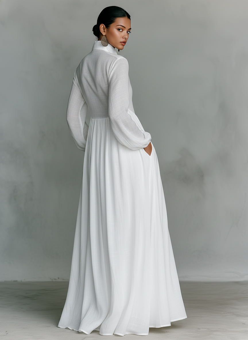 Damen Flow-Kleid mit eleganter Silhouette Jully