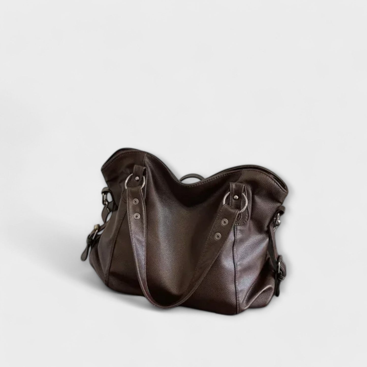 Damen Hobo-Handtasche mit großer Kapazität in Schwarz Jully