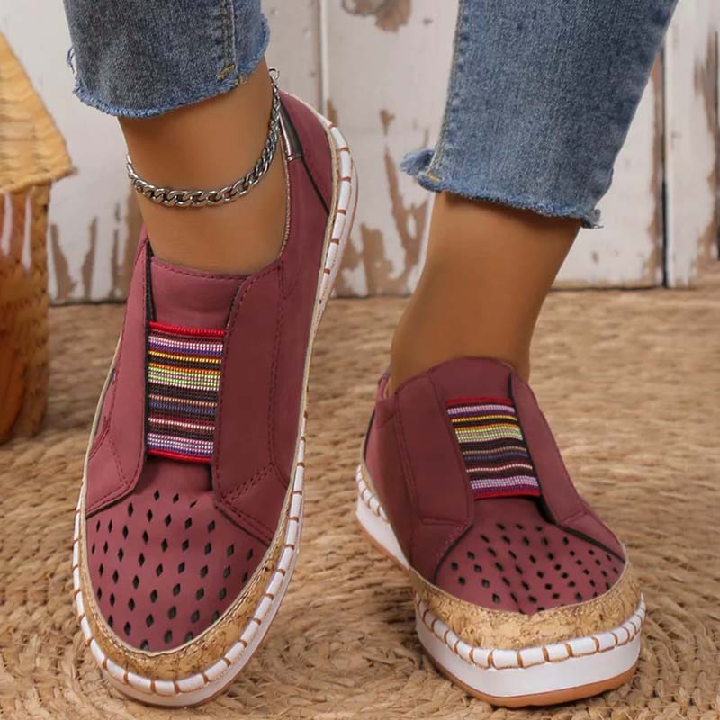 Damen Lässige Schuhe mit Katzenmuster aus PU Jully