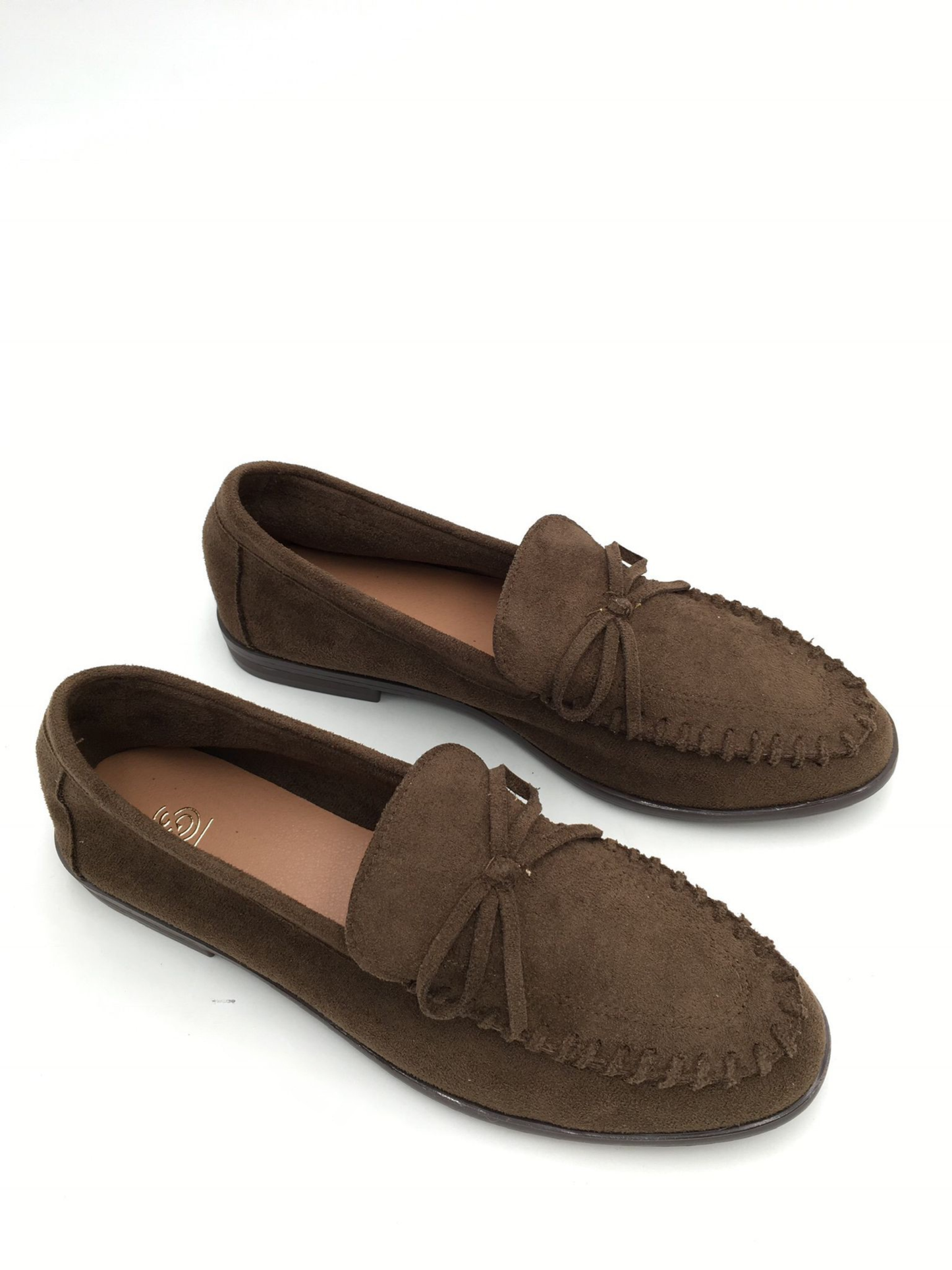 Damen Loafer mit Schleife aus Kunstleder Jully