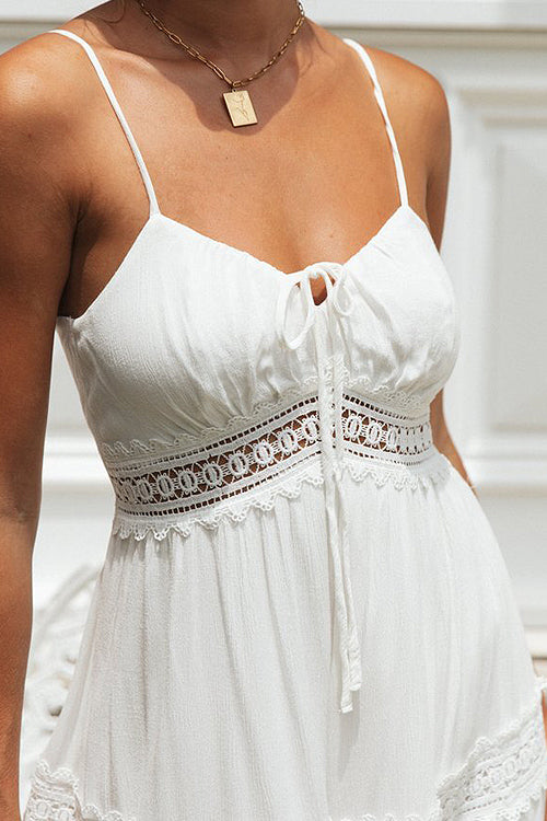 Damen Maxikleid aus Spitze mit elegantem Design Jully