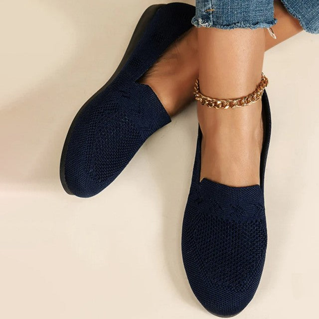 Damen Mesh-Schuhe mit runder Zehenform Jully