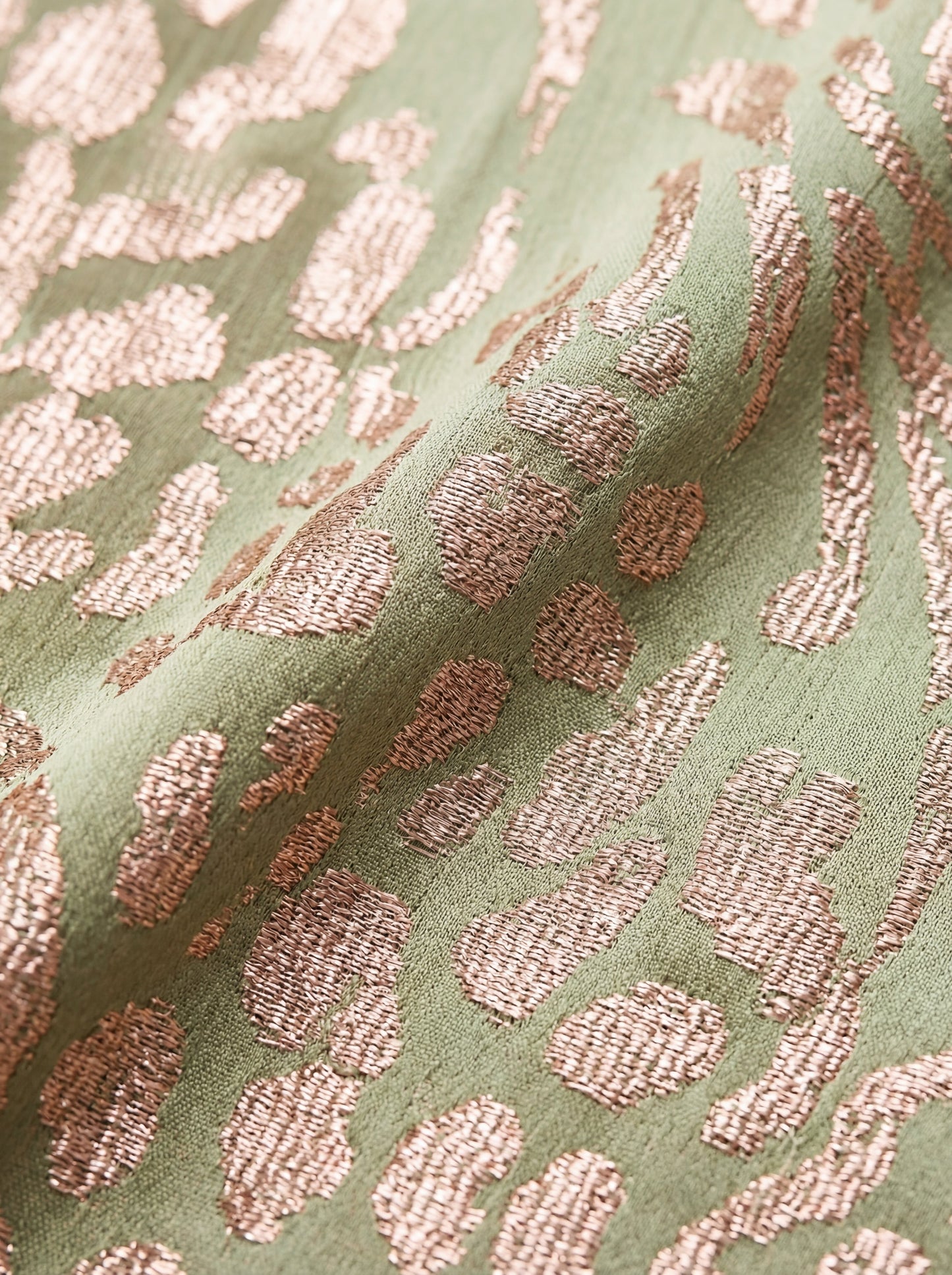 Damen Midi-Kleid mit Wickelstil in Kupfer Jully