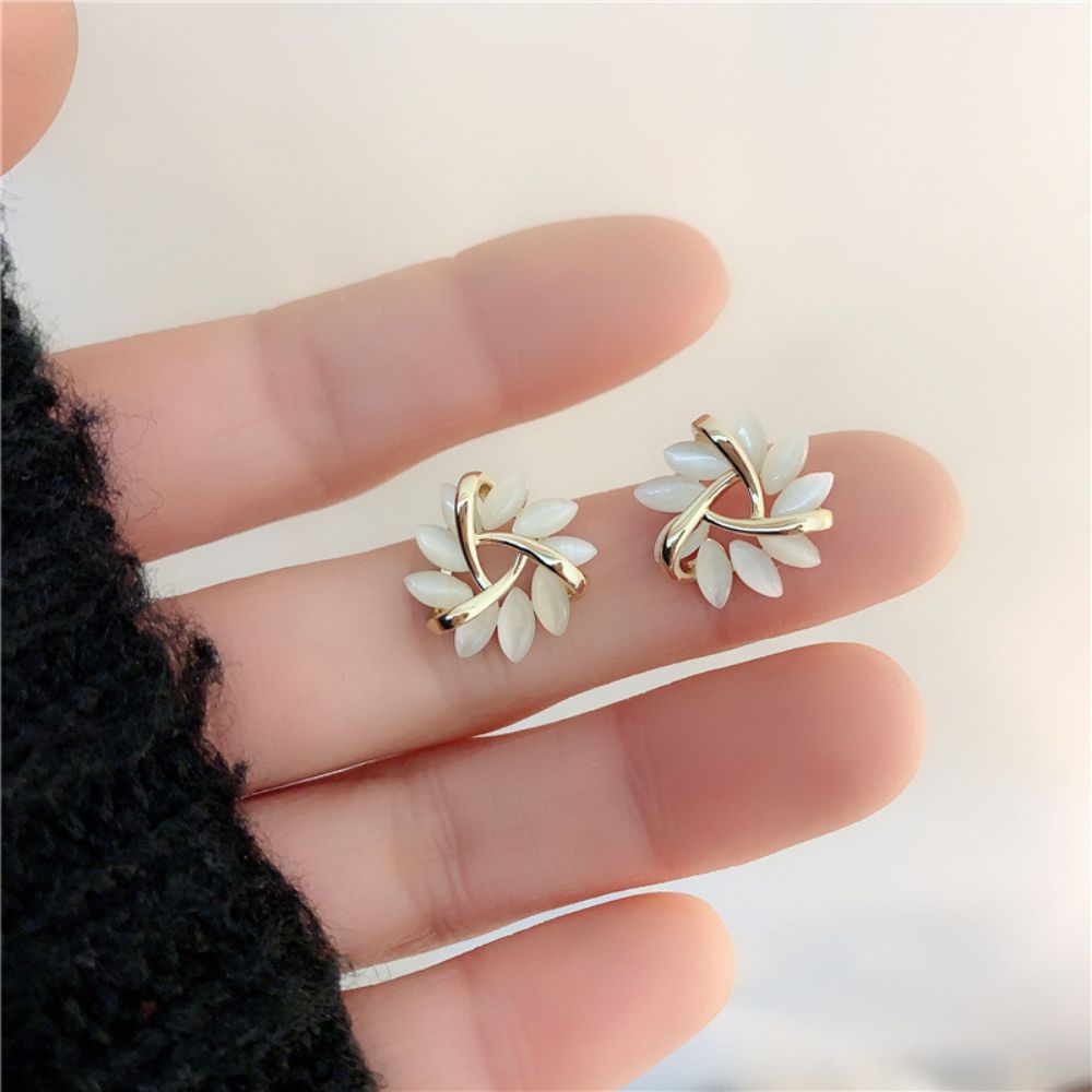 Damen Ohrstecker mit Opal-Edelstein Jully