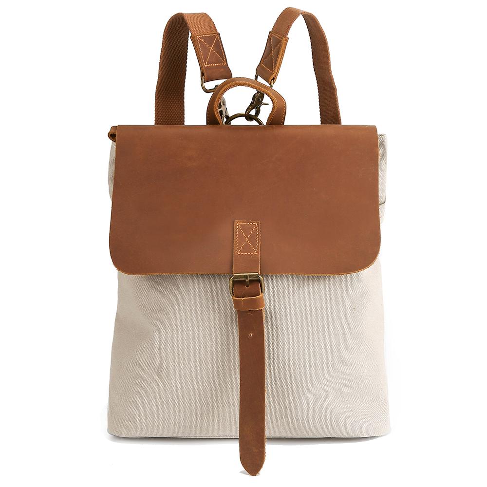 Damen Rucksack mit gepolstertem Laptopfach aus Canvas Jully