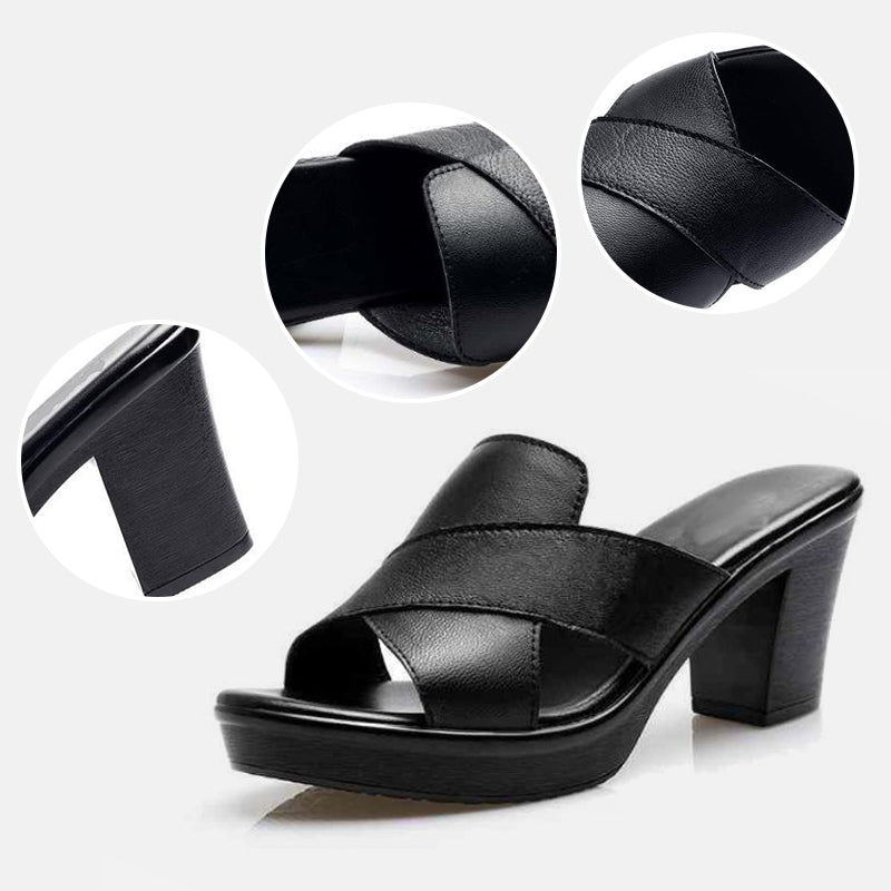 Damen Sandalen mit gepolsterter Sohle Jully