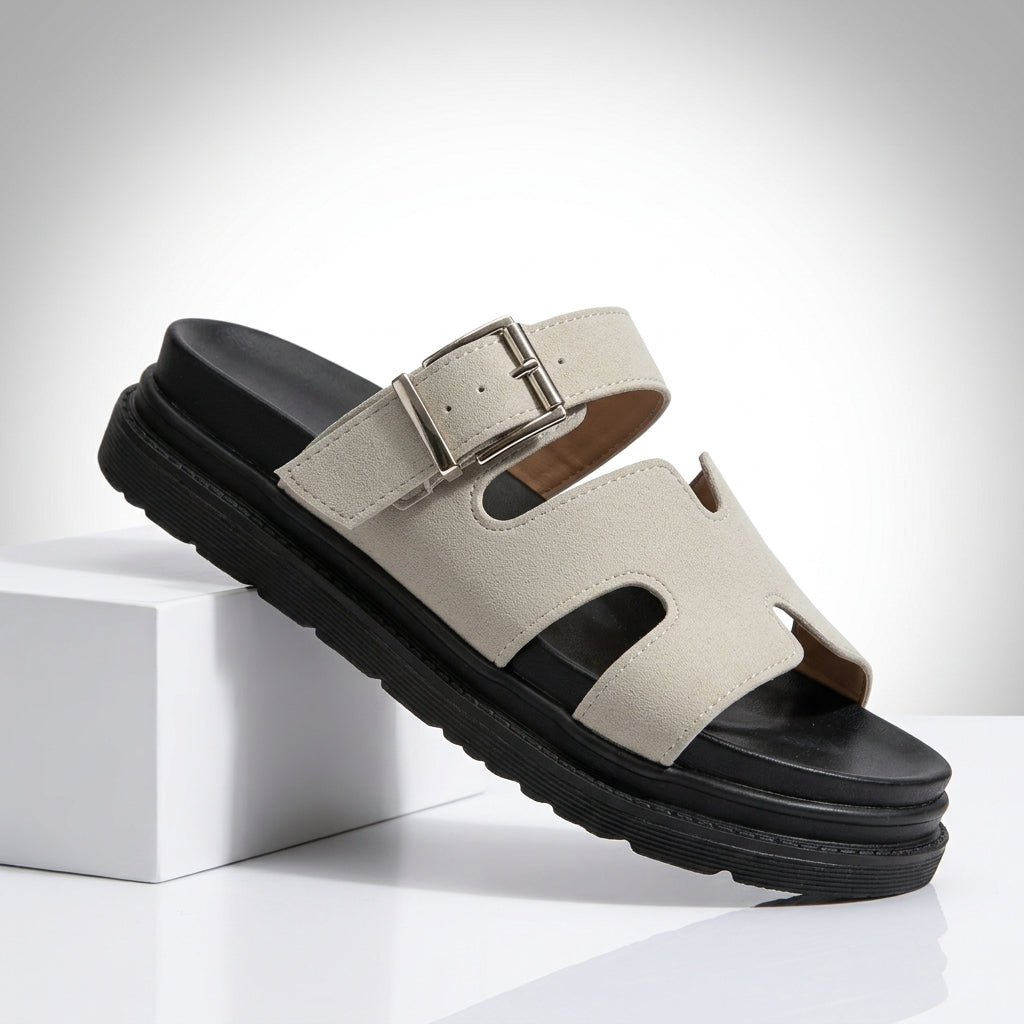 Damen Sandalen mit verstellbarem Riemen Jully