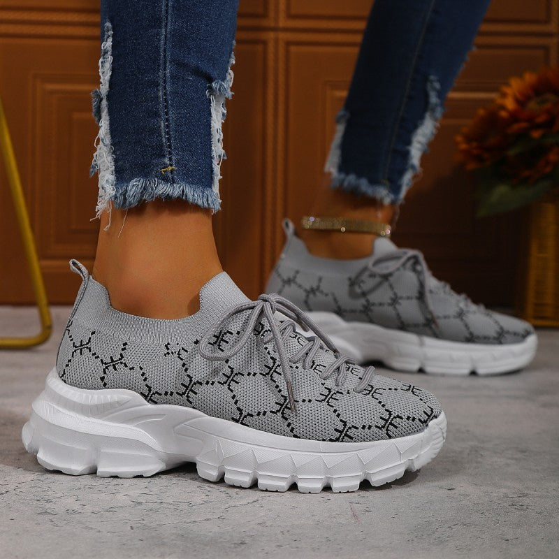 Damen Sneaker mit Atmungsaktivem Netzgewebe Jully
