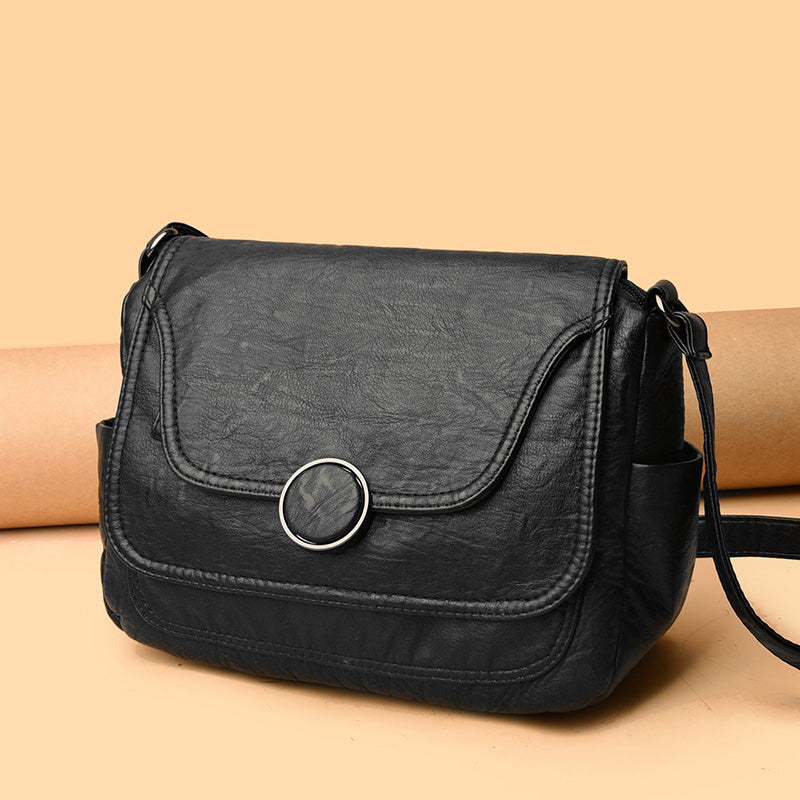 Damen Umhängetasche aus PU mit praktischem Design Jully