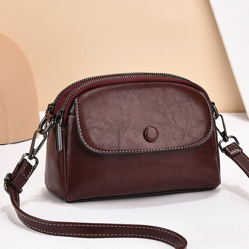 Damen Umhängetasche aus PU mit praktischem Design Jully