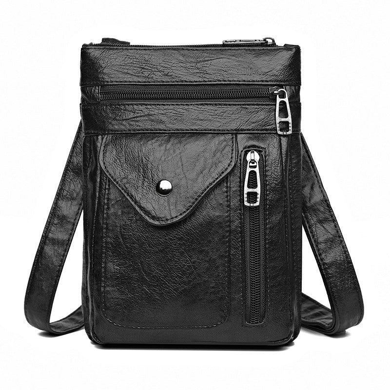 Damen Umhängetasche mit Reißverschluss und praktischem Design Jully