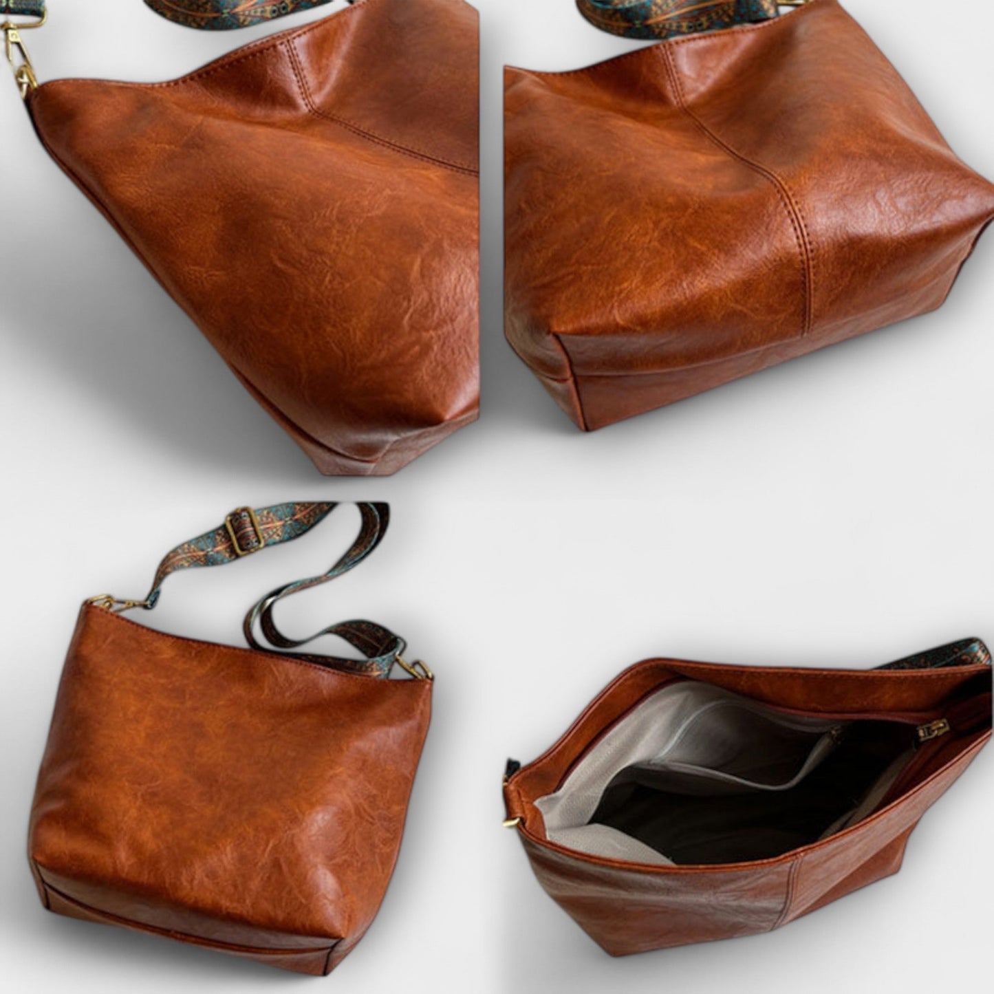 Damen Vintage-Handtasche mit elegantem Design Jully