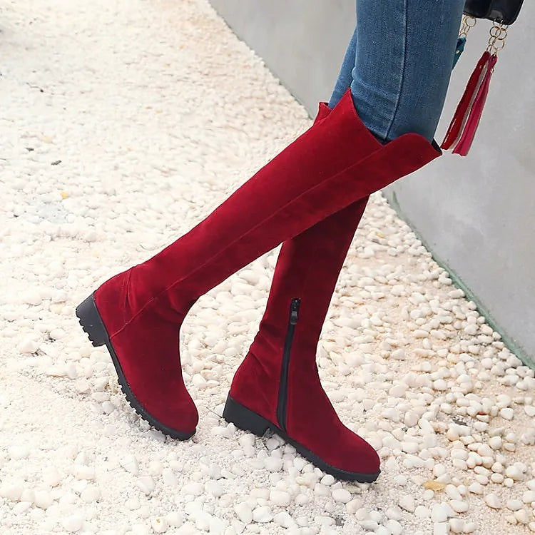 Women's Stretch Back Tall Dress Boots