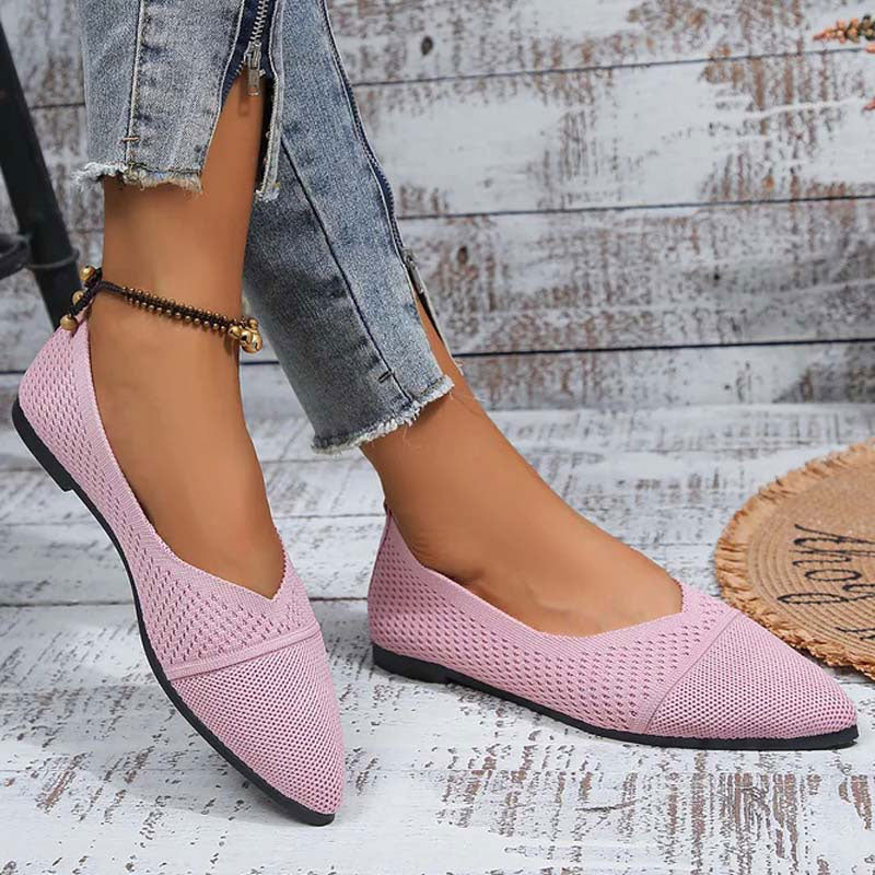 Damen Spitzenschuhe aus atmungsaktivem Netz Jully