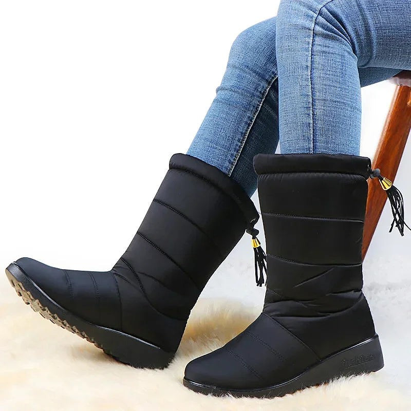 Women's Toggle Tie Cold Weather Boots