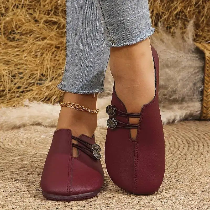 Women's Distressed Faux Suede Driving Loafers