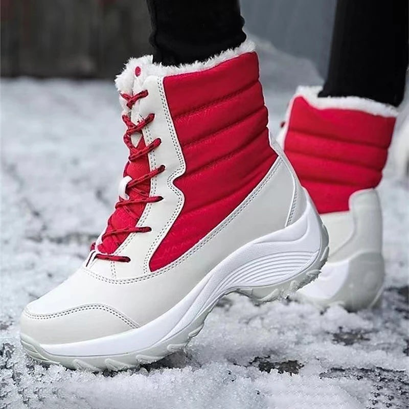 Women's Chunky Platform Winter Snow Boots