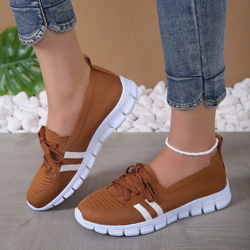 Damen Atmungsaktive Schuhe mit Schnürung Jully