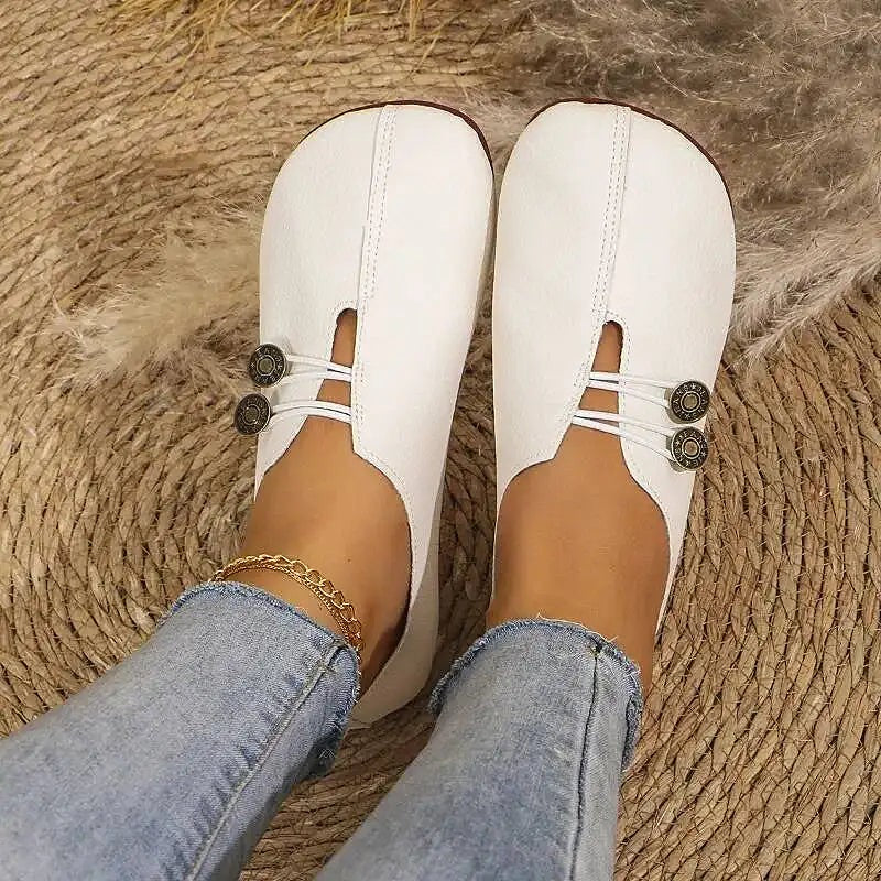 Women's Distressed Faux Suede Driving Loafers