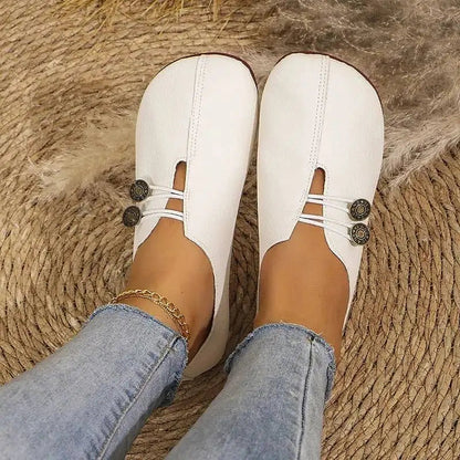 Women's Distressed Faux Suede Driving Loafers