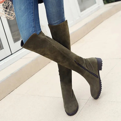 Women's Stretch Back Tall Dress Boots