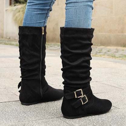 Women's Ruched Slouchy Tall Boots