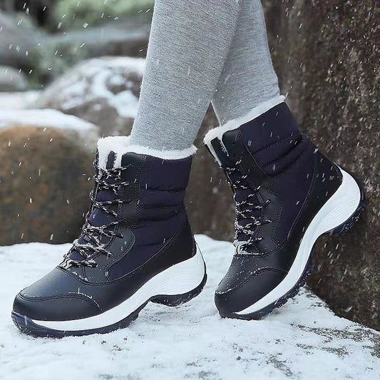 Women's Chunky Platform Winter Snow Boots