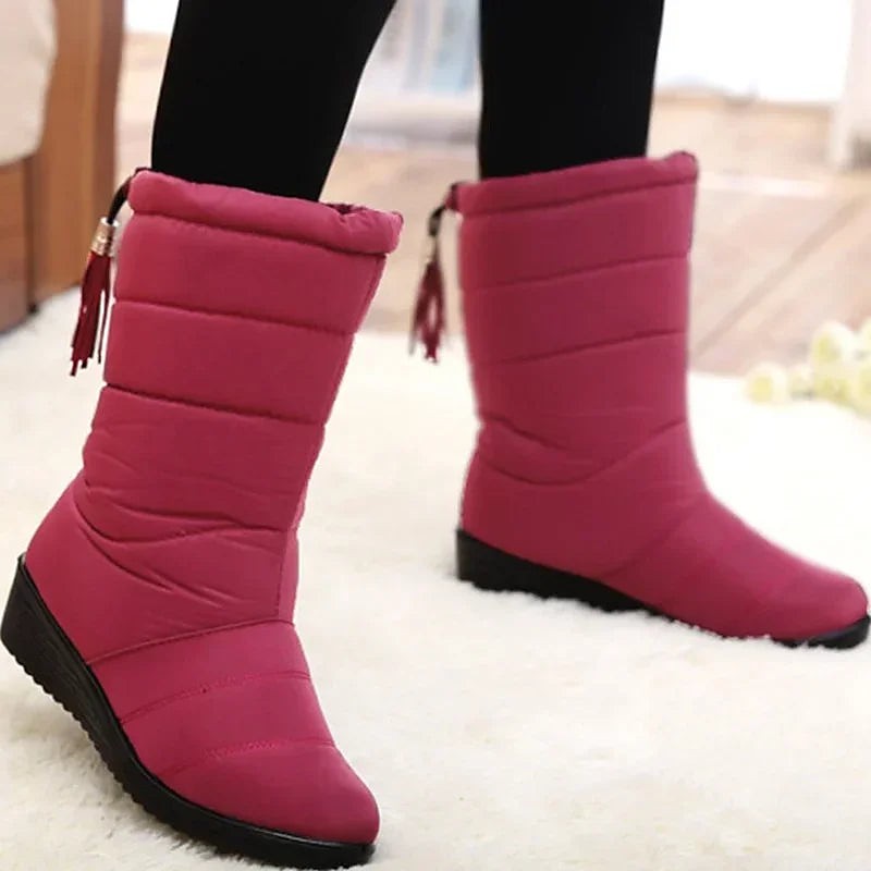 Women's Toggle Tie Cold Weather Boots