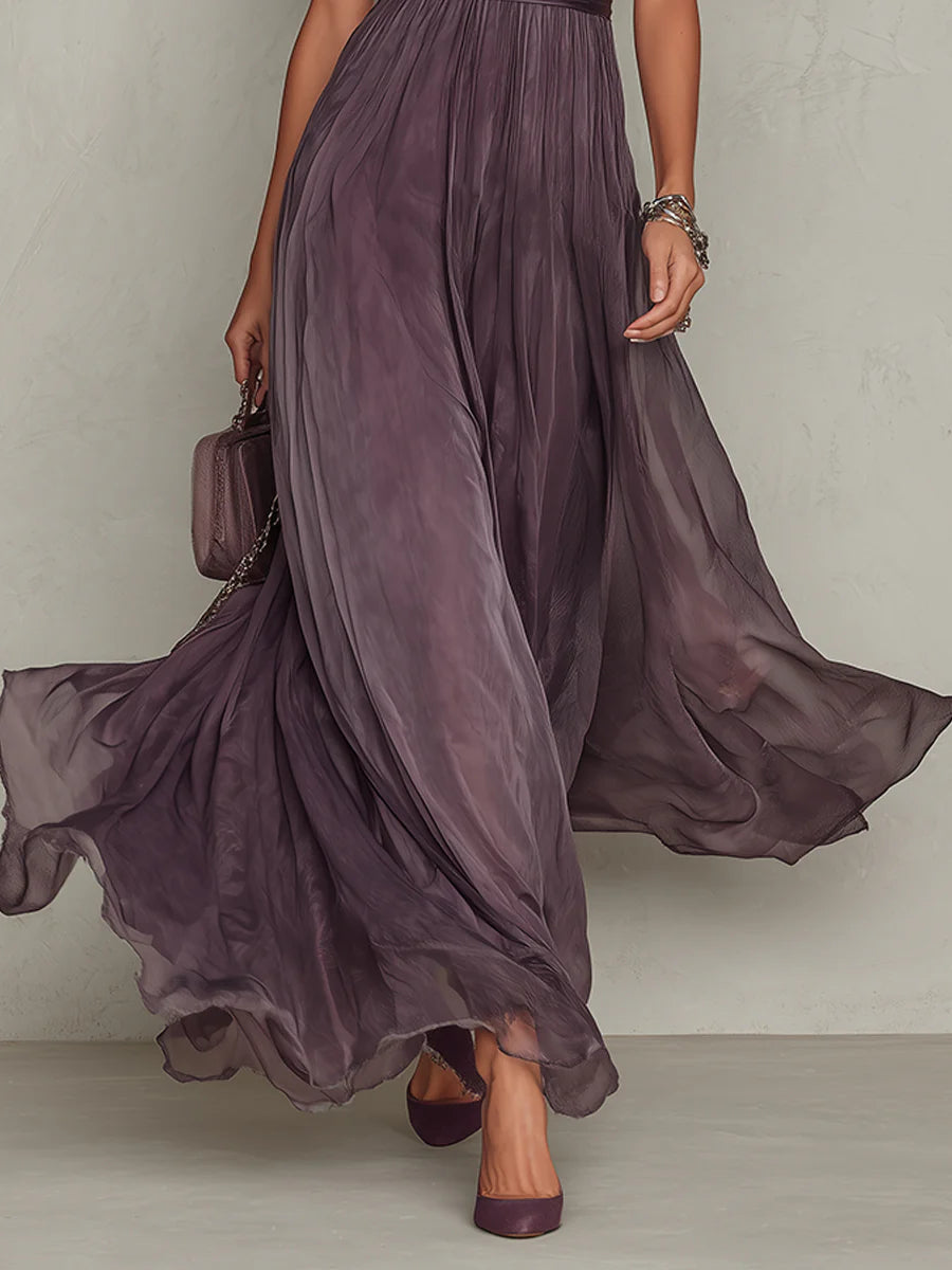 Damen Abendkleid mit elegantem Vintage-Ausschnitt Jully
