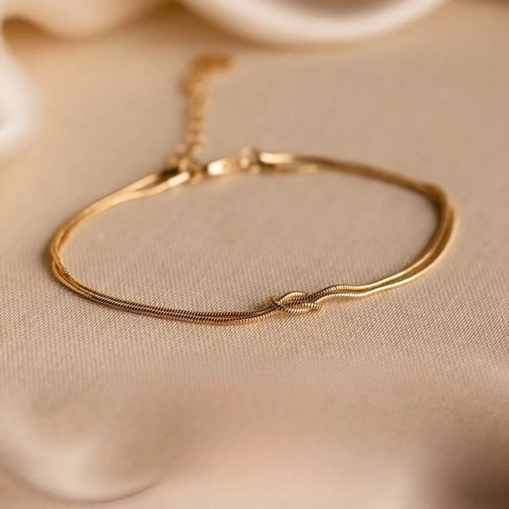 Damen Armband mit Knoten-Design Jully