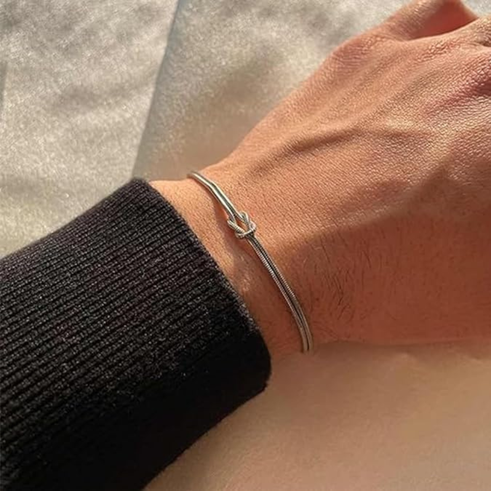 Damen Armband mit Knoten-Design Jully