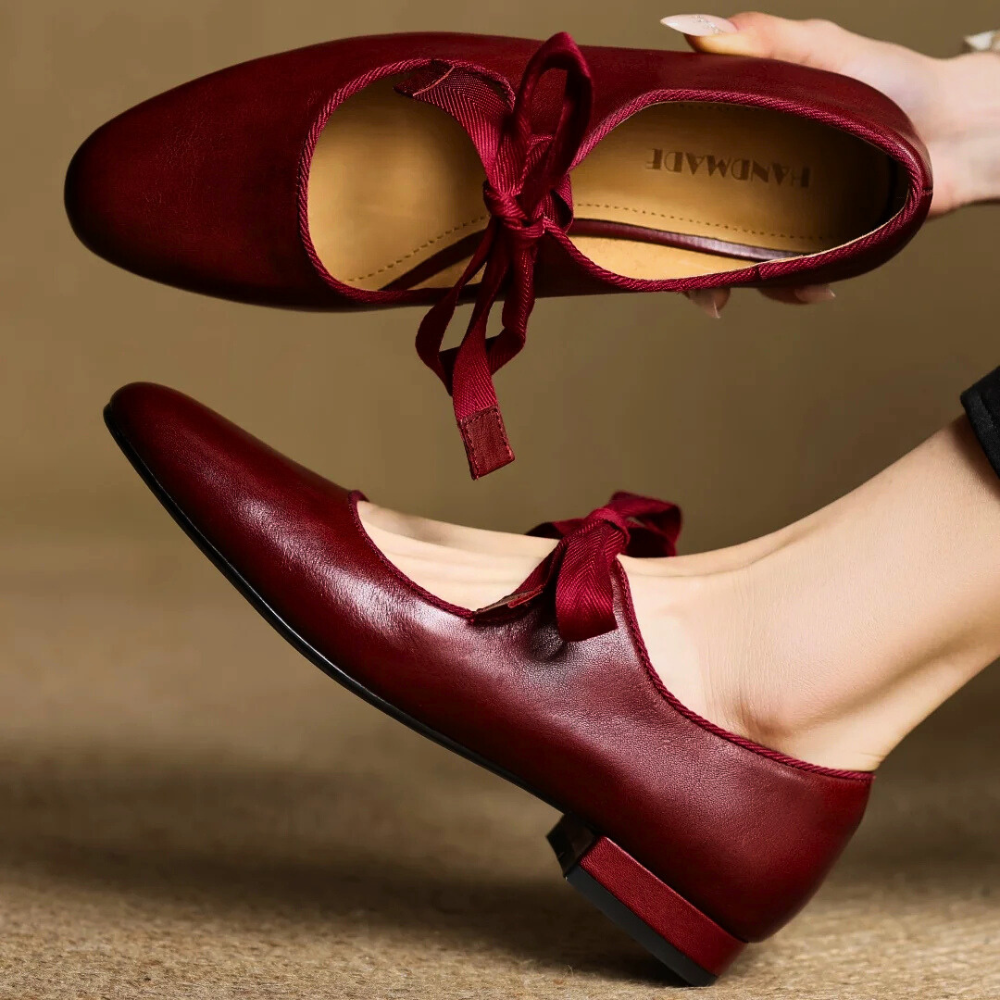 Damen Ballerinas mit Bellaria-Schleife Jully