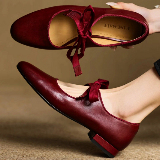 Damen Ballerinas mit Bellaria-Schleife Jully