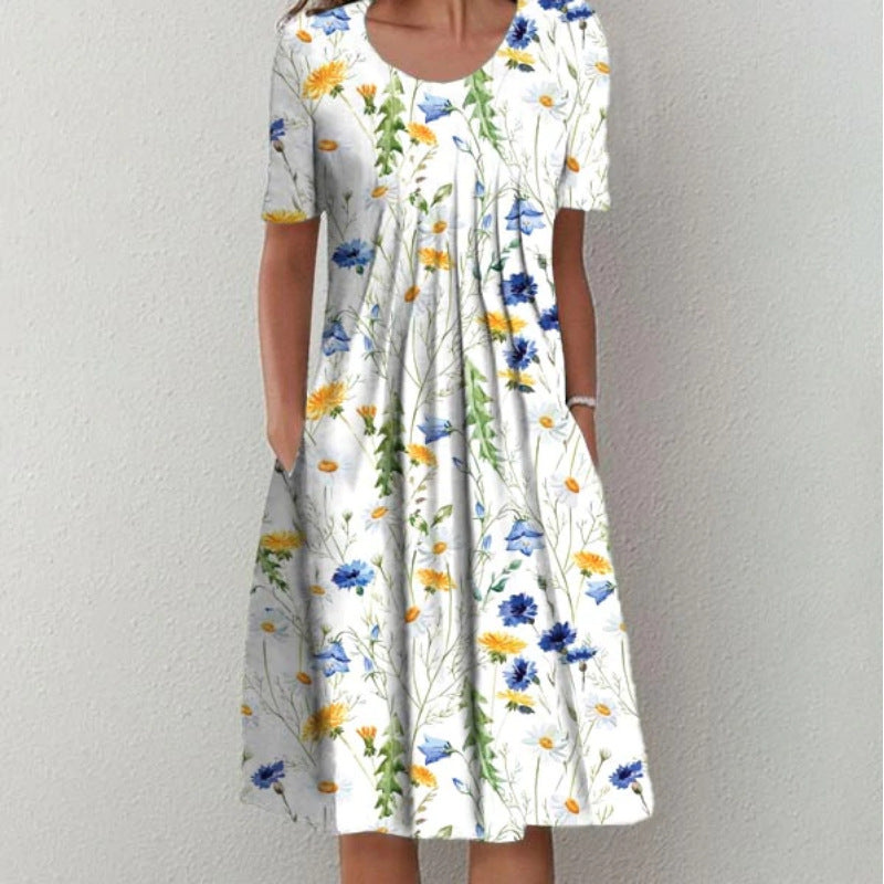 Damen Baumwollkleid mit zeitlosem Design Jully