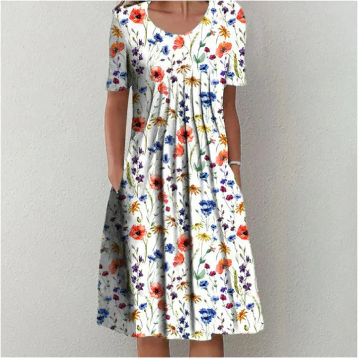 Damen Baumwollkleid mit zeitlosem Design Jully