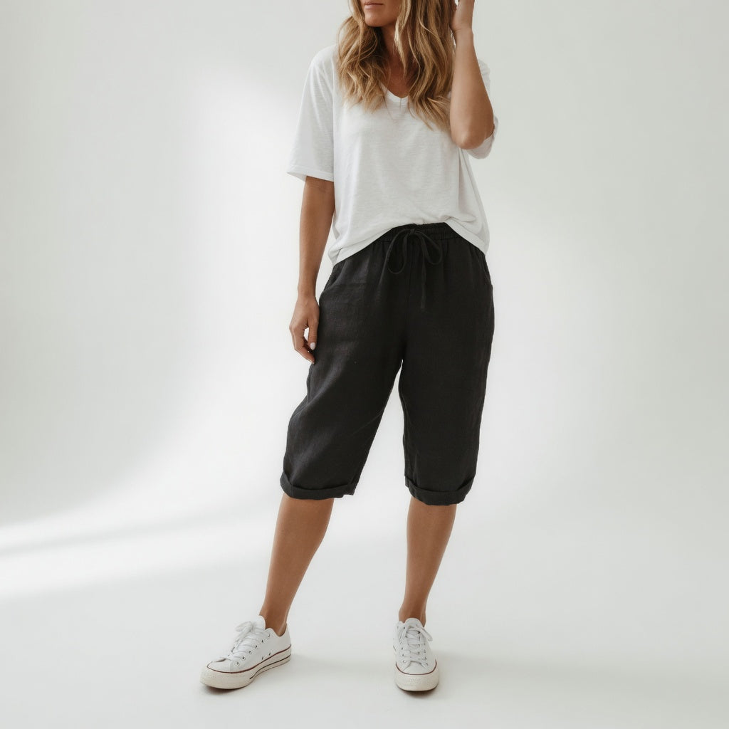 Damen Bermuda Shorts mit elastischem Bund Jully