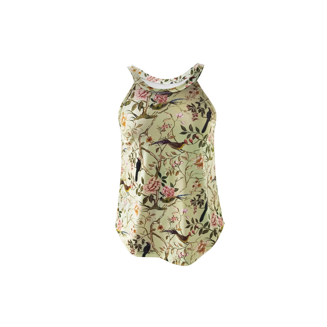 Damen Blumenshirt mit Blumenmuster aus Baumwolle Jully