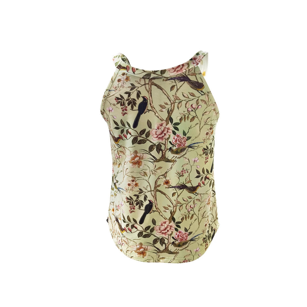 Damen Blumenshirt mit Blumenmuster aus Baumwolle Jully