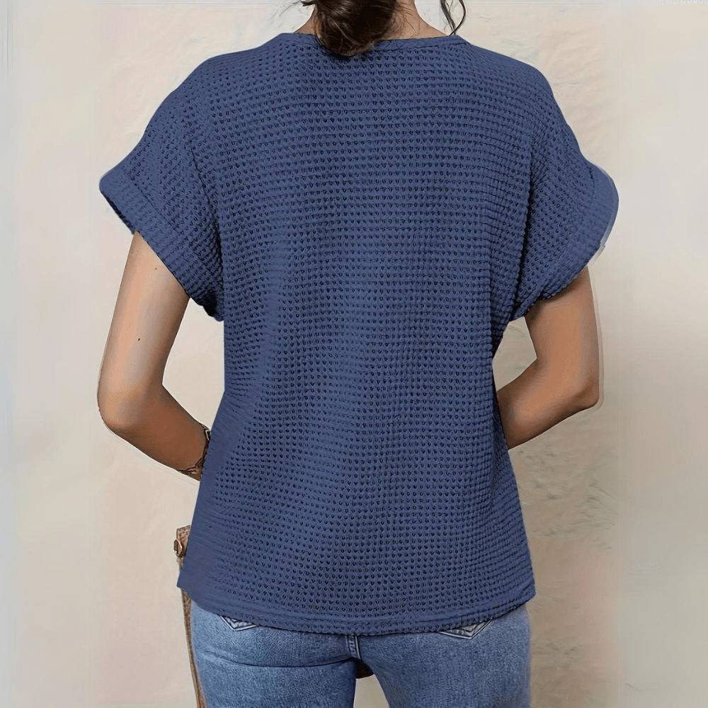 Damen Bluse mit Spitzendetails im Ibiza-Stil Jully