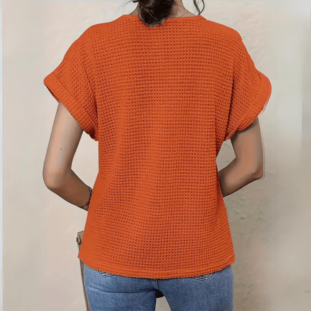 Damen Bluse mit Spitzendetails im Ibiza-Stil Jully