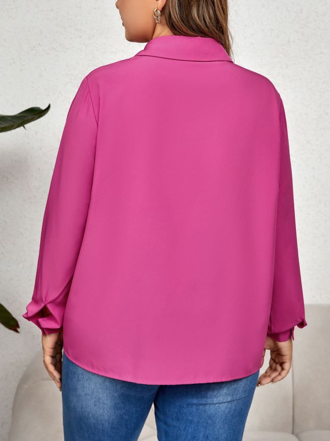 Damen Bluse mit einzigartigem Lochmuster aus atmungsaktivem Gewebe Jully