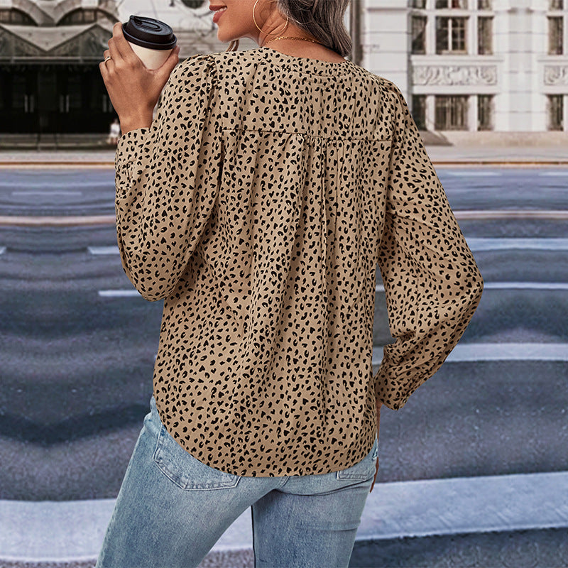 Damen Bluse mit modernem Punkte-Design Jully