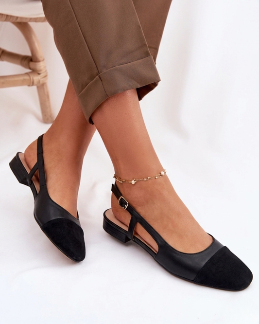 Damen Espadrille mit Slingback-Riemen aus Kunstleder Jully