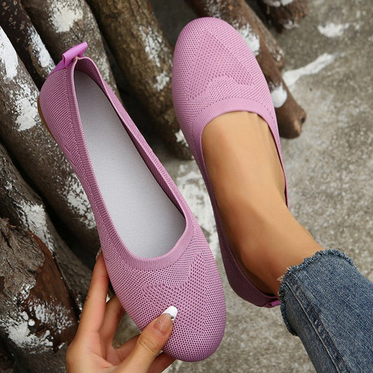 Damen Flache Schuhe aus atmungsaktivem Netz Jully