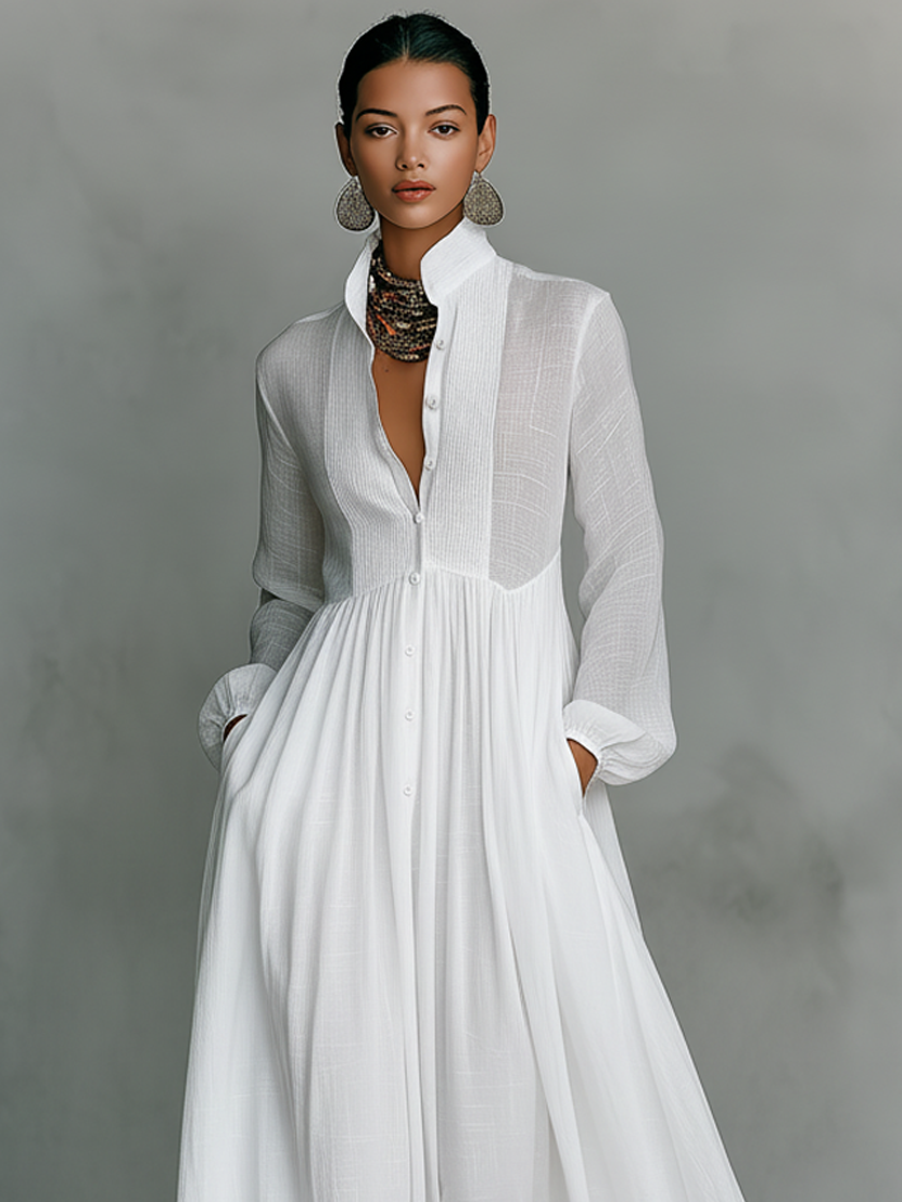 Damen Flow-Kleid mit eleganter Silhouette Jully