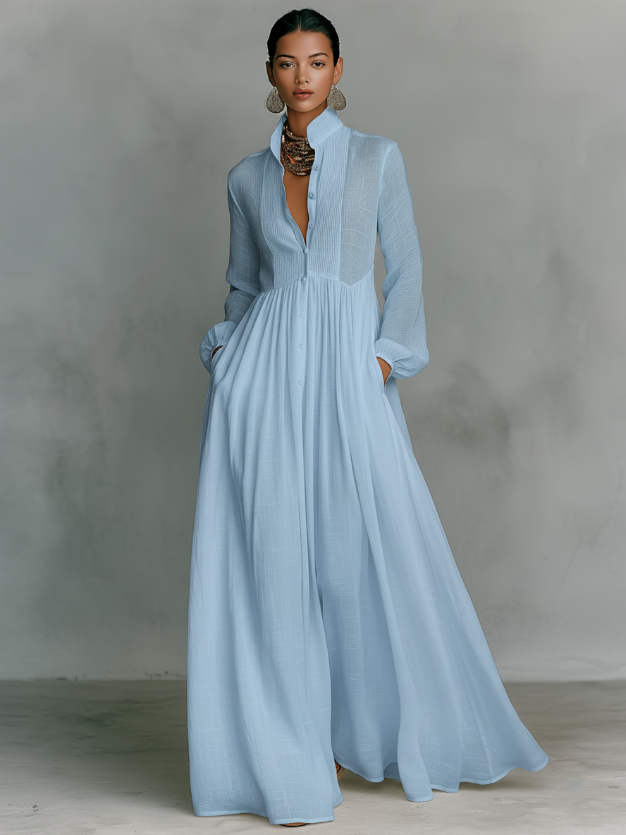 Damen Flow-Kleid mit eleganter Silhouette Jully