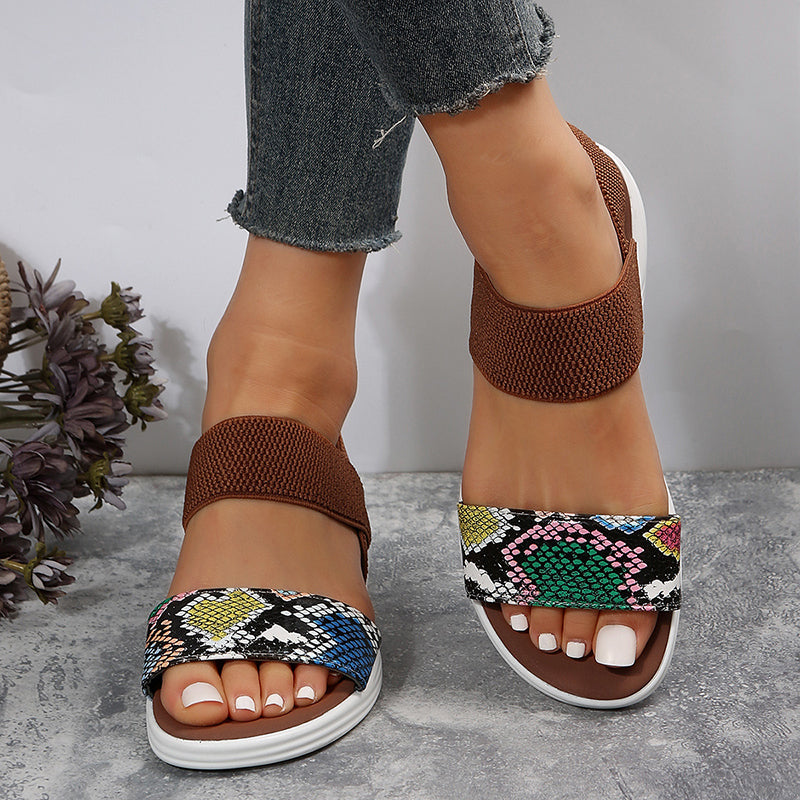 Damen Freizeitsandalen mit Atmungsaktivem Netzgewebe Jully