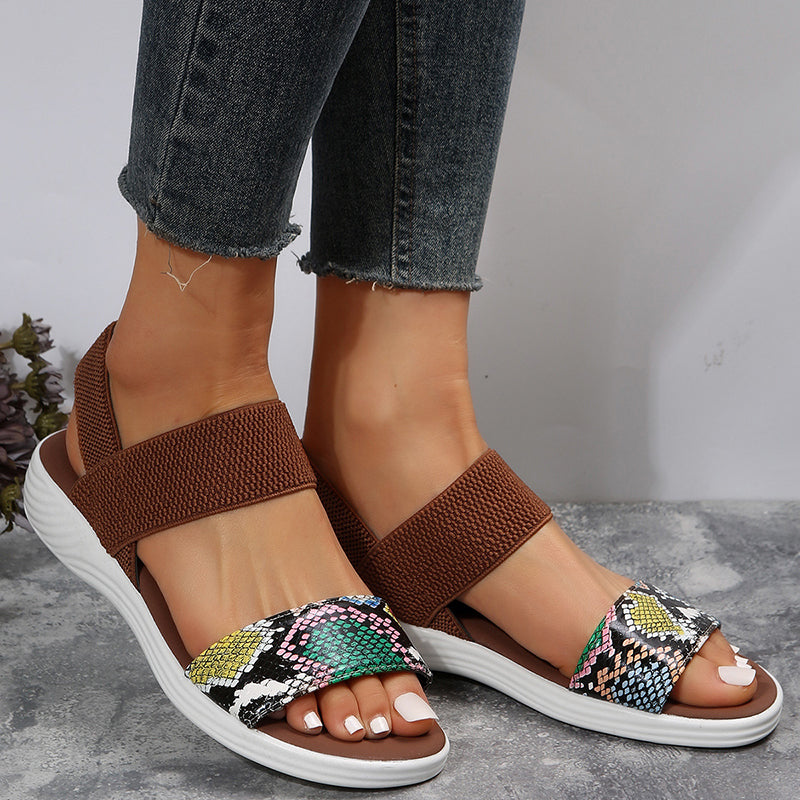 Damen Freizeitsandalen mit Atmungsaktivem Netzgewebe Jully